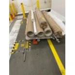 LOT of Flexicon tubular conveyor tube, random length and diameter Rigging Fee: $ 75