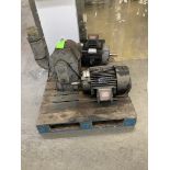 LOT OF 3, 2- Ingersoll Rand 7.5 kw motors 400 vac Y and Suttorbilt rotary positive blower model