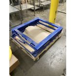 Uline pallet stand, 5000 lbs ,42 in x 40 x 35 in raised hgt, model H-2508 Rigging Fee: $ 25