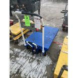 Qty. 3 Lift table push carts, 400 lbs cap, 24 in x 36 table Rigging Fee: $ 35