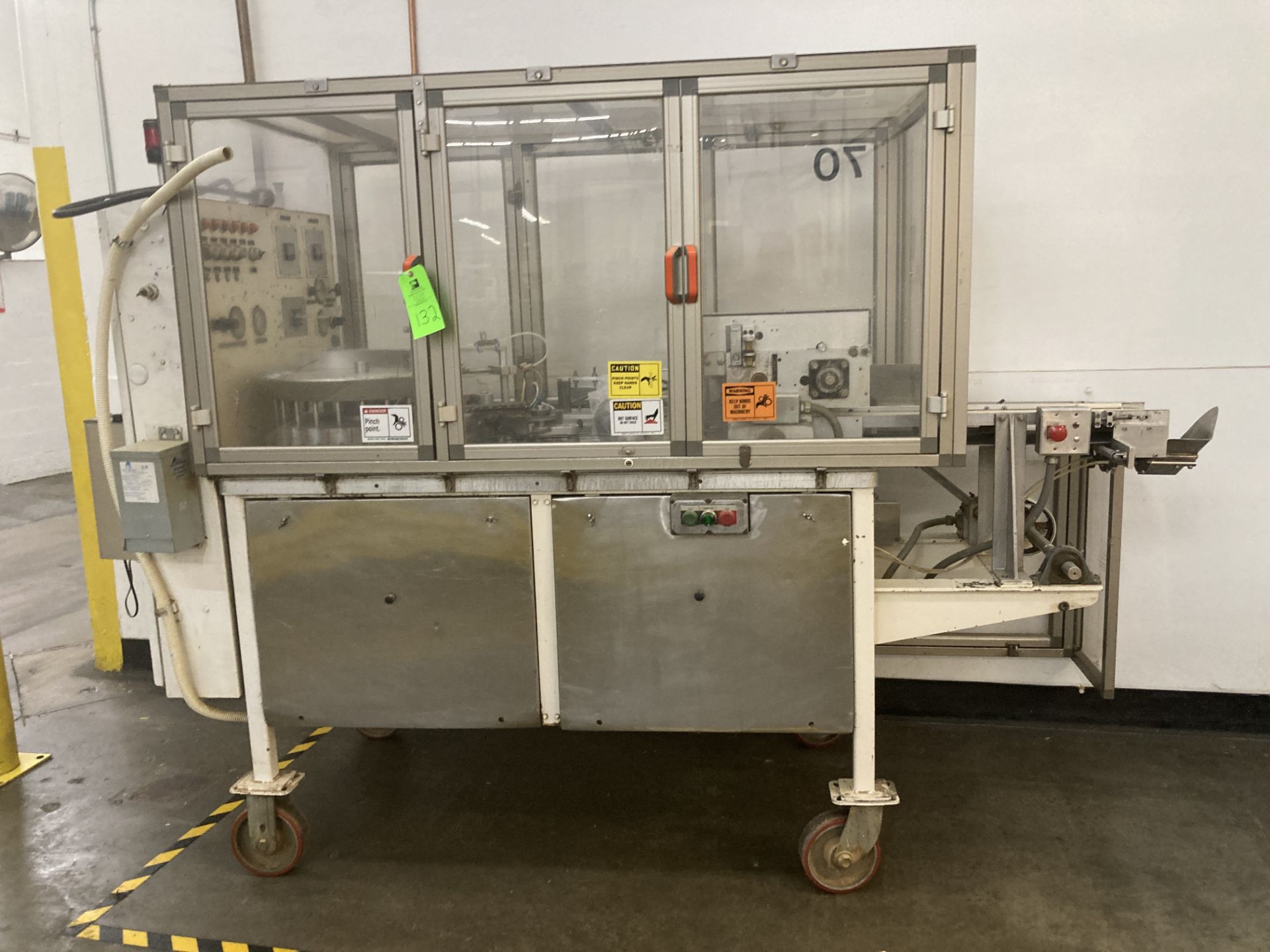 Cloud Machine Corp sugar bag packer , 240 vac 3ph Rigging Fee: $ 425