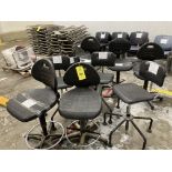 LOT OF 9 office chairs Rigging Fee: $ 125