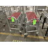 LOT OF 2 Nestaflex expandable / portable conveyor , model 226, 14 in w Rigging Fee: $ 100