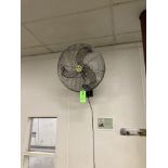 Qty. 4 Airmaster fans, 26 in dia, 115 v Rigging Fee: $ 85