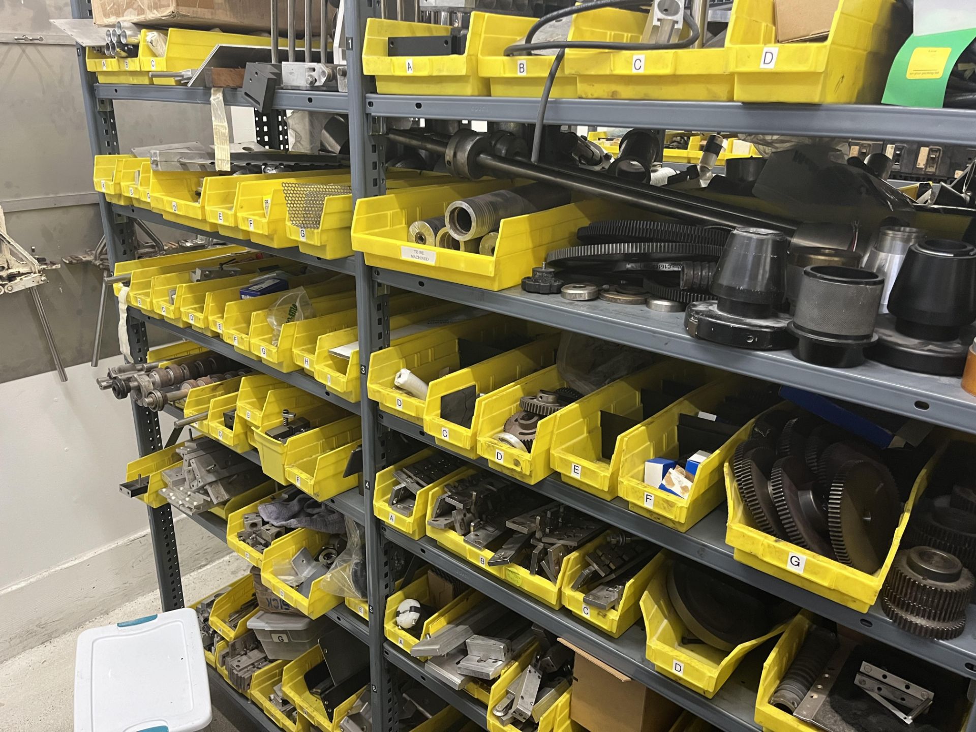 LOT OF shelf units and content on shelf, Aisle 4 Rigging Fee: $375 - Image 19 of 19