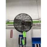 Dayton wall mount fan, 24 in dia , 115 vac Rigging Fee: $ 75