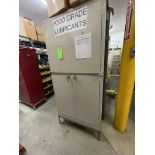 Steel storage cabinet, 36 in x 18 in x 72 in h Rigging Fee: $ 75