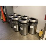 LOT OF 7 waste container Rigging Fee: $25