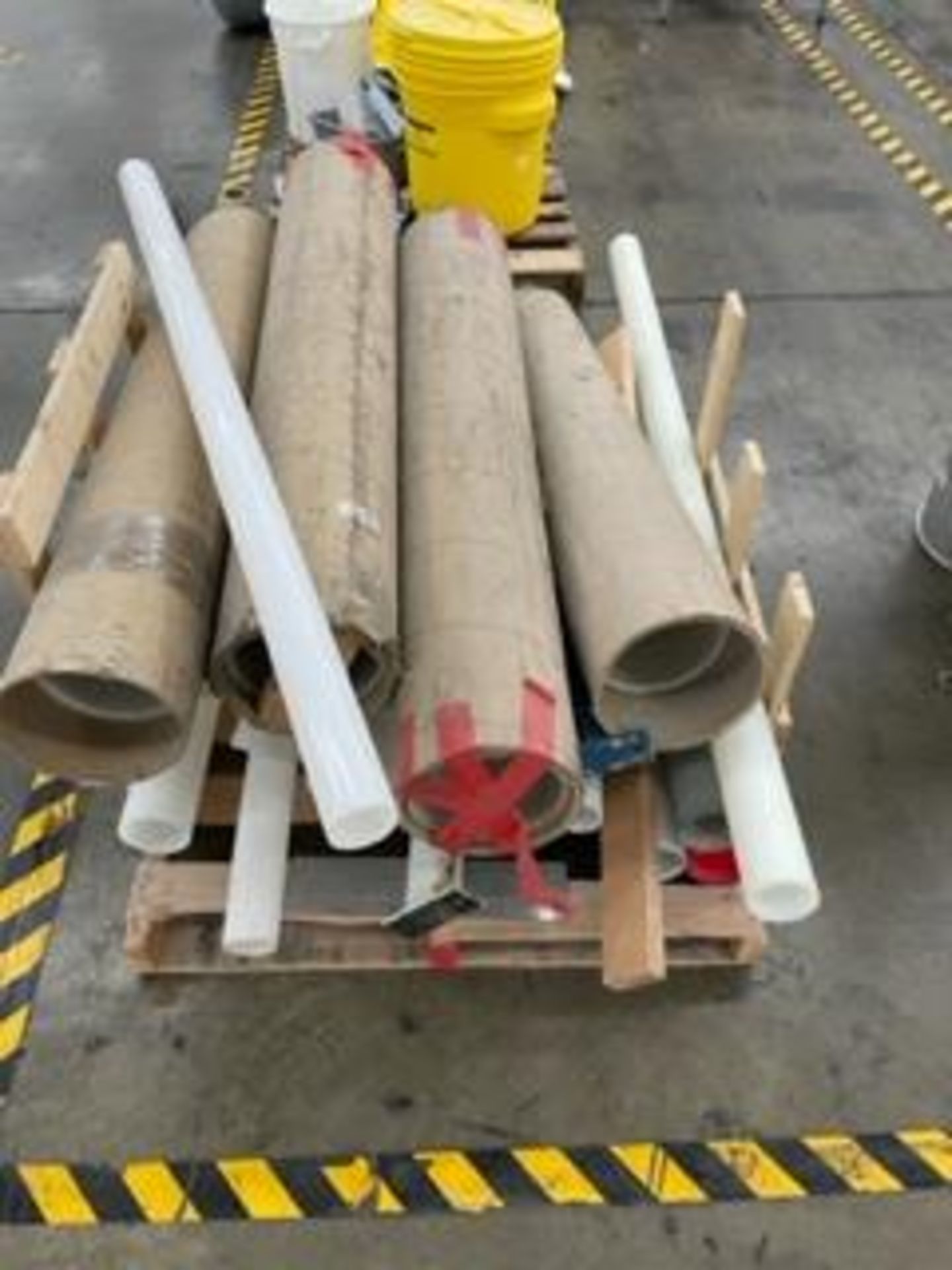 LOT of Flexicon tubular conveyor tube, random length and diameter Rigging Fee: $ 75 - Image 3 of 5