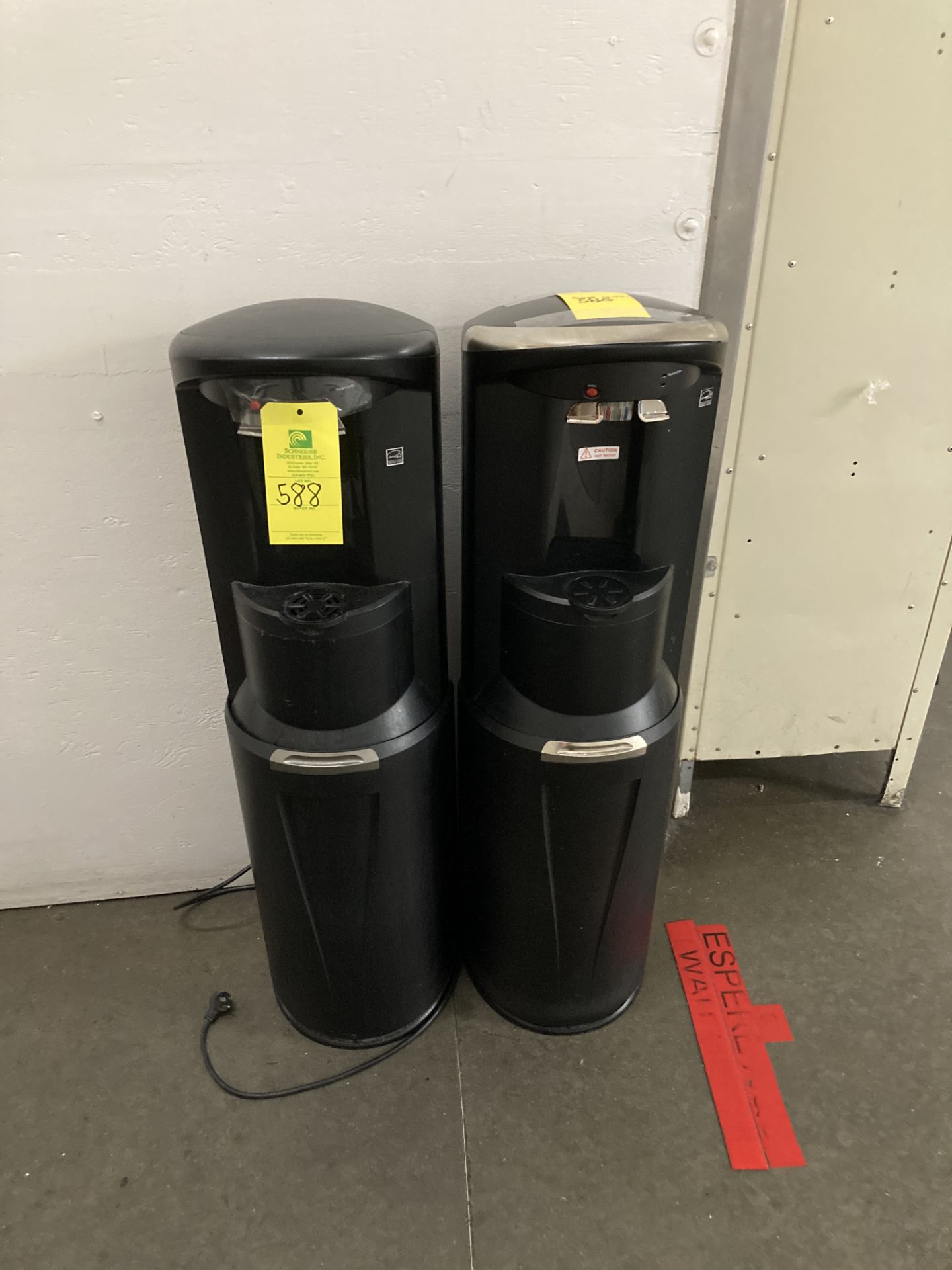 LOT OF 2 Crystal Mountain water dispenser, model STRM2KHK1C, 115 vac Rigging Fee: $50