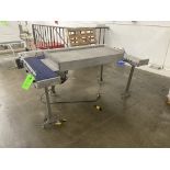 U shape conveyor table , 76 in w x 43 in Rigging Fee: $ 150
