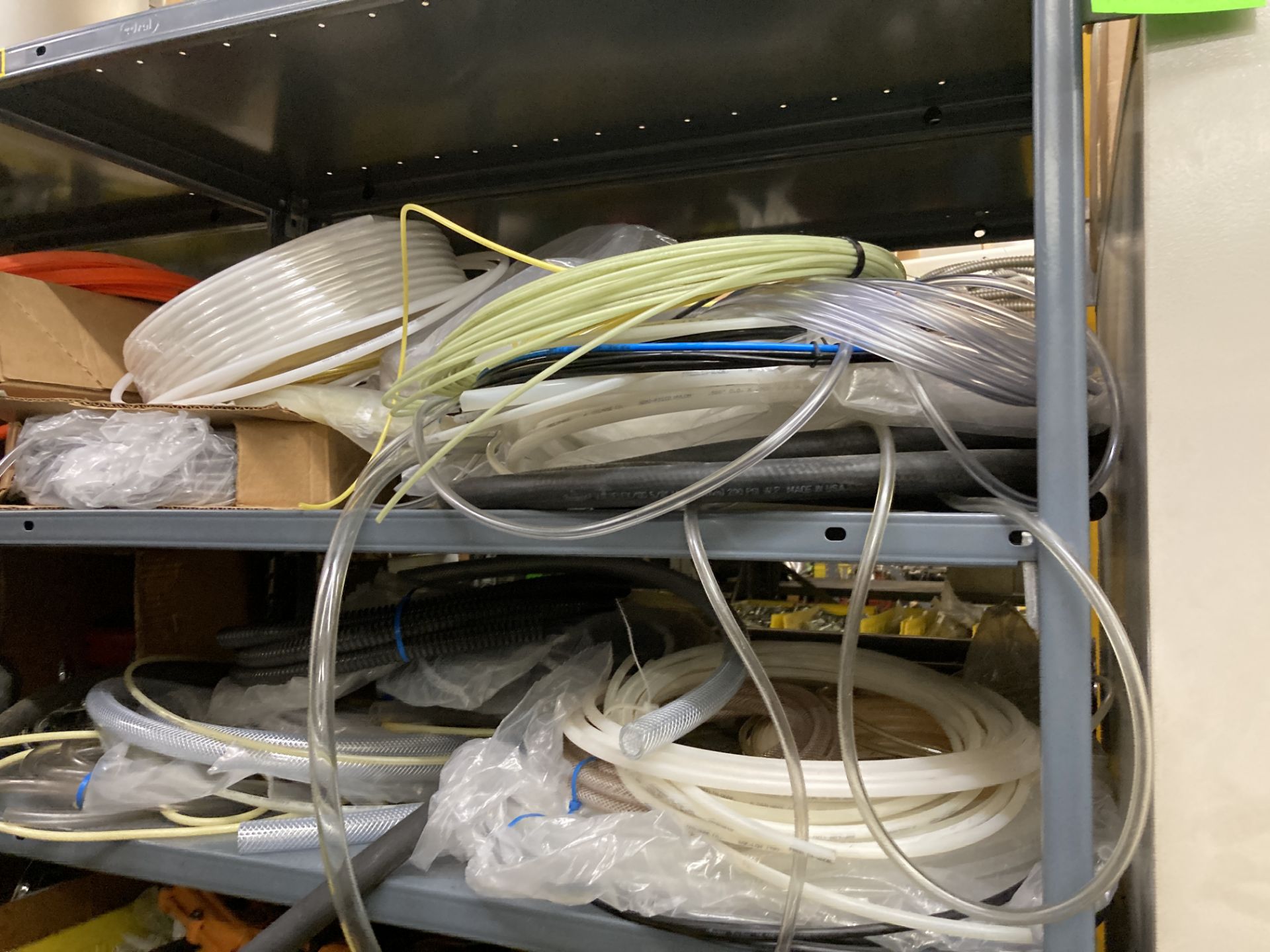 LOT OF shelf units and content on shelf, Aisle 6 &7 Rigging Fee: $ 200 - Image 2 of 17