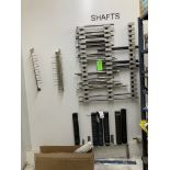 LOT OF shaft and wall mount racks Rigging Fee: $ 100