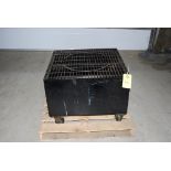 New Pig Spill Containment Pallet, Foot Print: 32.5" x 32.5" x 23" tall on casters