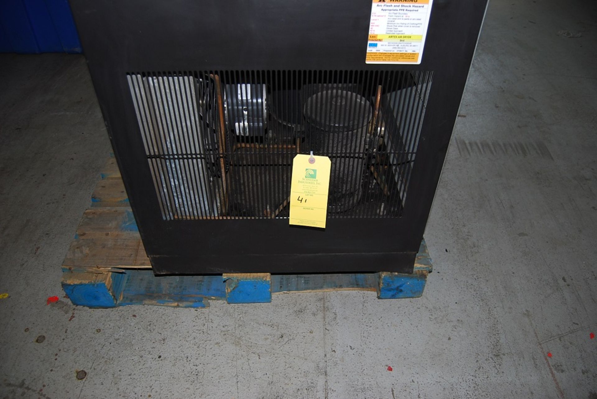 Airtek Air Dryer, Model: DA500, SN: 11C-D010820, 460 volts 3 phase, Foot print: 46" x 28" x 36" , - Image 2 of 6