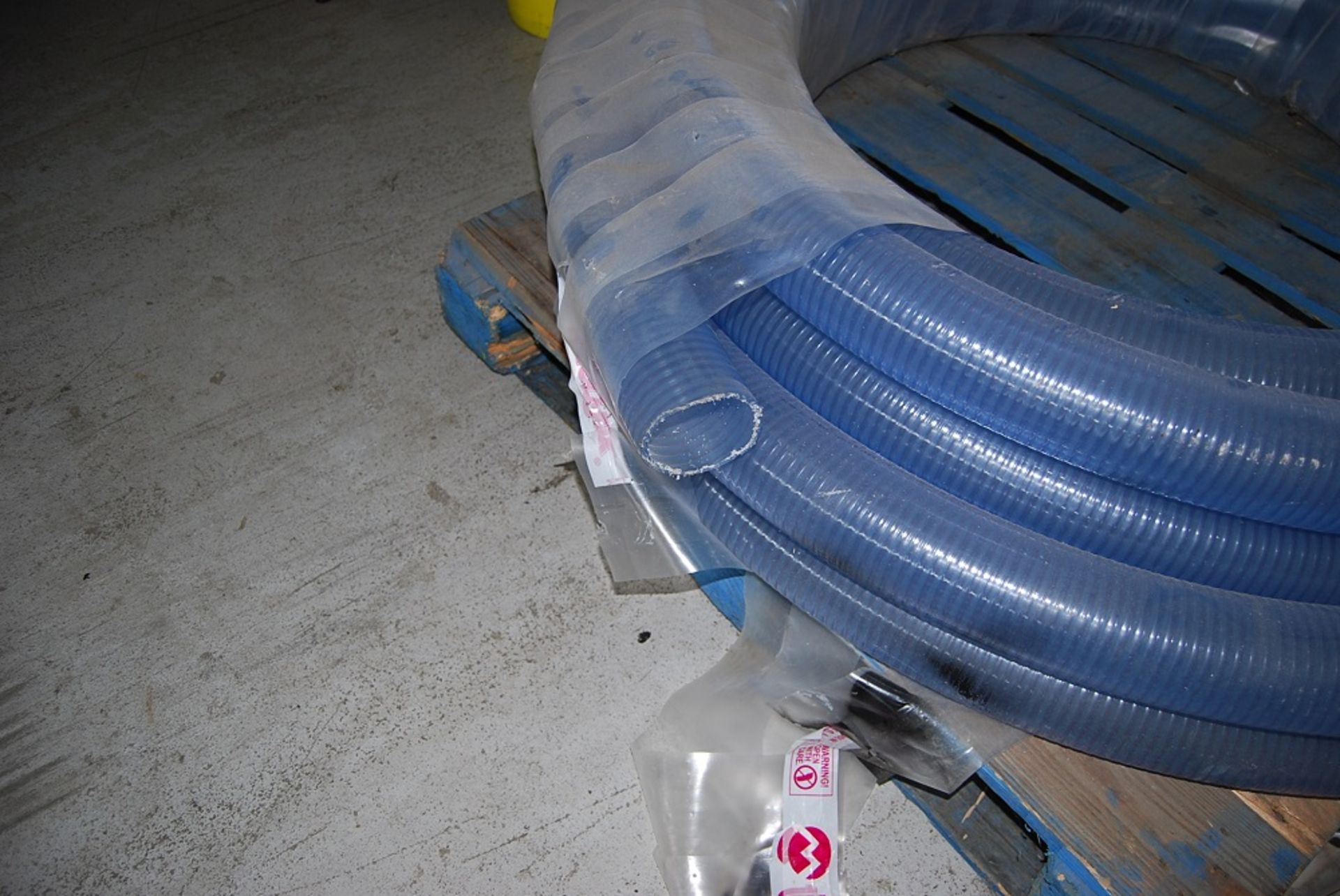 Tiger Flex Hose, Part # FT300x100, Desc: FT 3" x 100', Some hose has been used, but this is an - Image 2 of 3