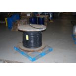 Partial Roll Of Multi Strand Wire, Spool 40" dia x 30" tall, Pallet: 40" x 48" x 38" tall