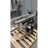 Apex Bottomless Conveyor Stand alone unit to transfer containers From one conveyor to another or Bot