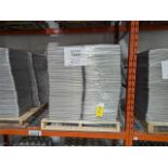 Lot of 300 Baking Sheets, Dimensions LxWxH: 48x40x40