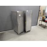 Lot of 2 Cabinets, Dimensions LxWxH: 60x42x65 Each is 30x21x65
