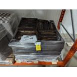 Lot of 89 Loaf Pan Lids for 3 Strap Pans, Dimensions LxWxH: 48x40x40