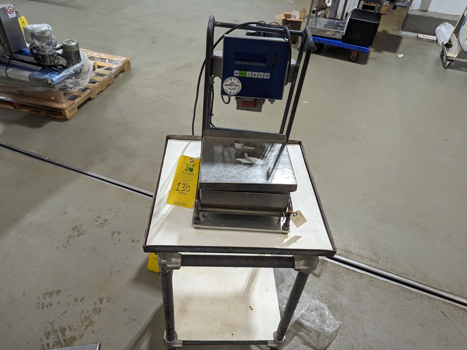 Mettler Toledo Panther 10 x 8 Bench Scale, Dimensions LxWxH: 10x12x19