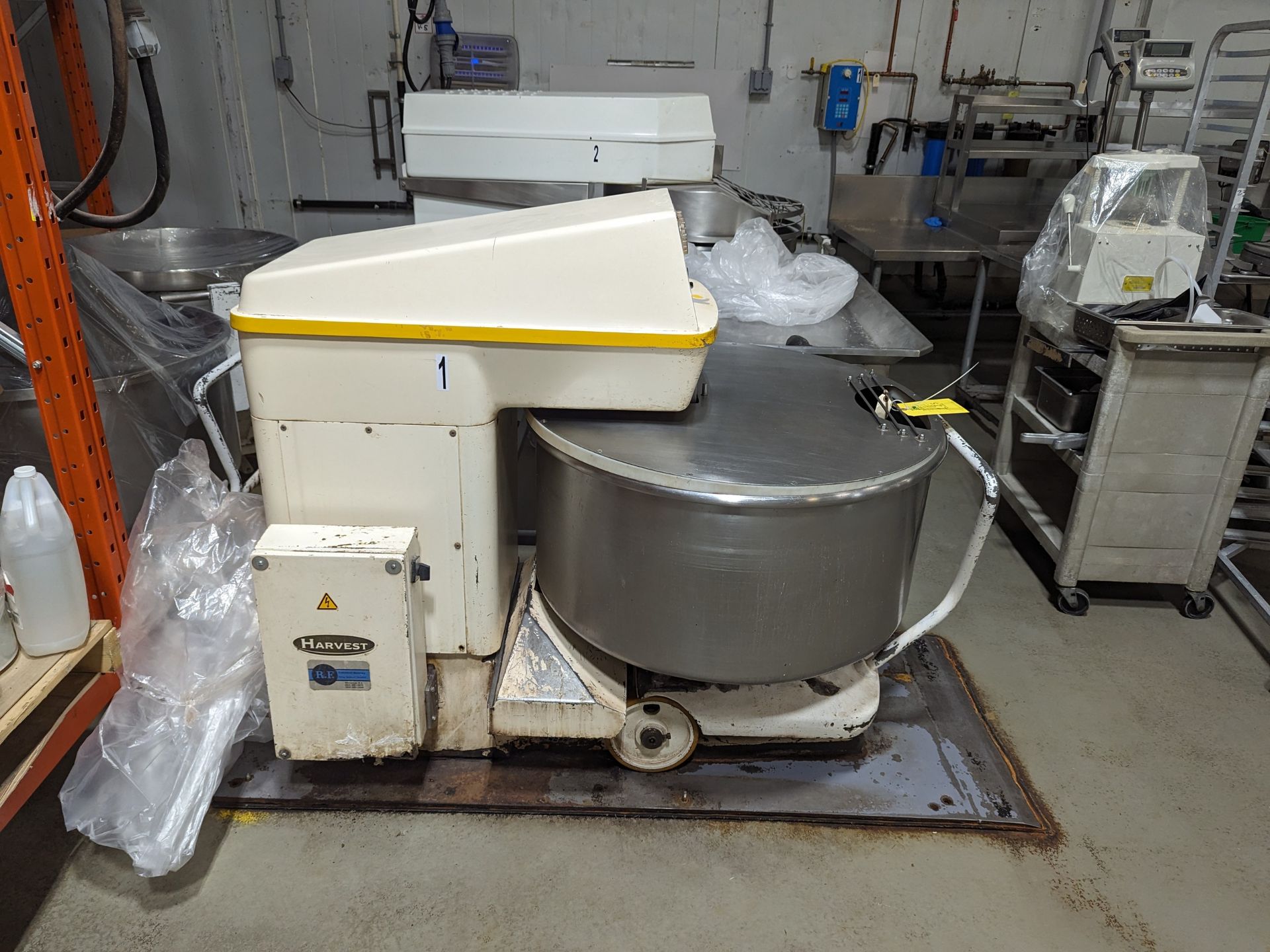 Kemper ST125A Spiral Mixer with 2 Bowls, Dimensions LxWxH: 62x37x54 - Image 2 of 6