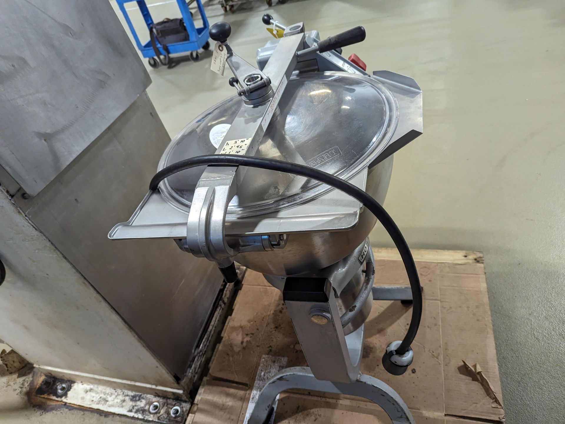 Hobart HCM450 Vertical Cutter Mixer - Not working, Dimensions LxWxH: 32x24x56 - Image 6 of 6