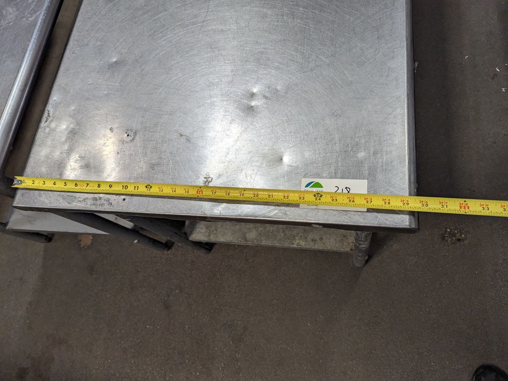 Lot of 2 5ft Long SS Tables, Dimensions LxWxH: 60x30x35 each - Image 4 of 7