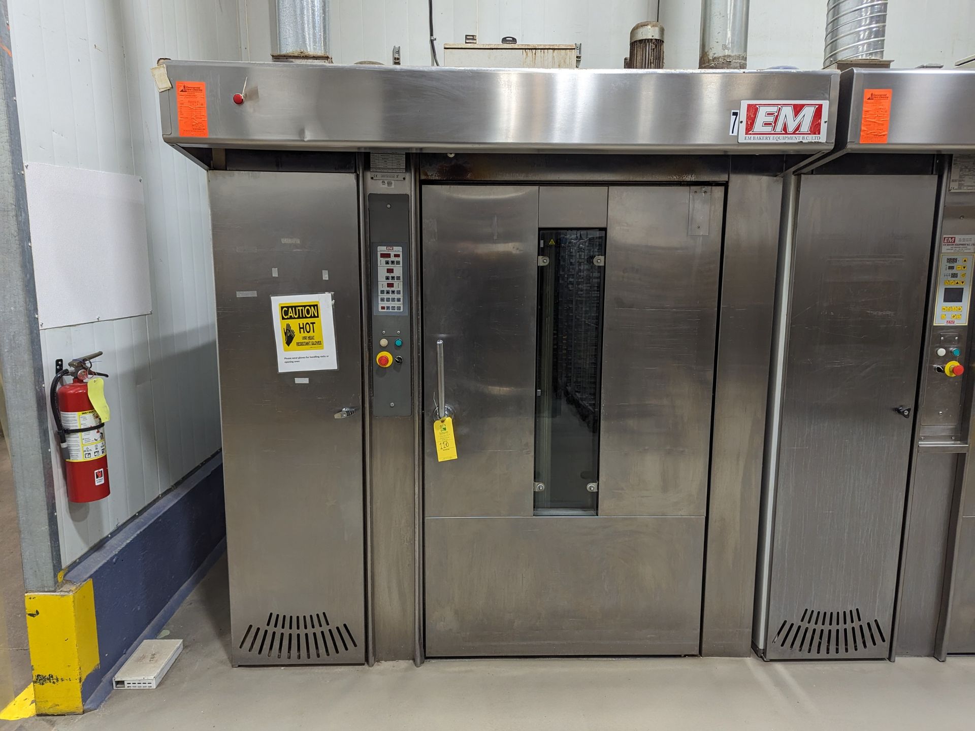 Bassanina Roller Oven, Dimensions LxWxH: 86x72x100