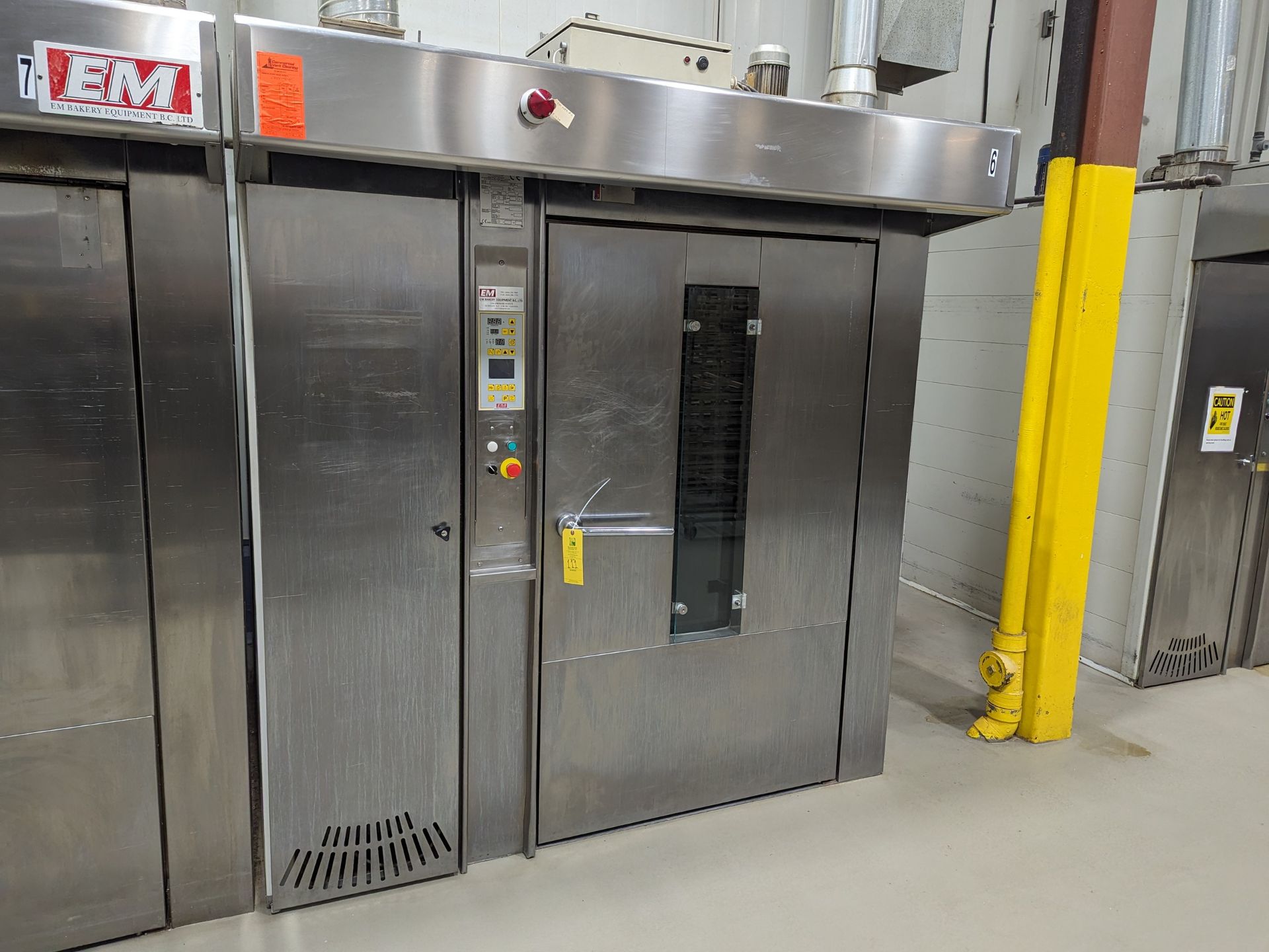 Bassanina Roller Oven, Dimensions LxWxH: 86x72x100