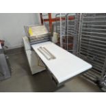 Rondo SSO 67 Reversible Dough Sheeter, Dimensions LxWxH: 144x58x559