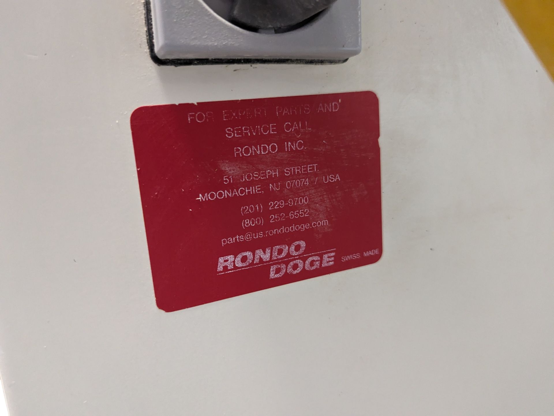 Rondo SSO 67 Reversible Dough Sheeter, Dimensions LxWxH: 144x58x559 - Image 4 of 11
