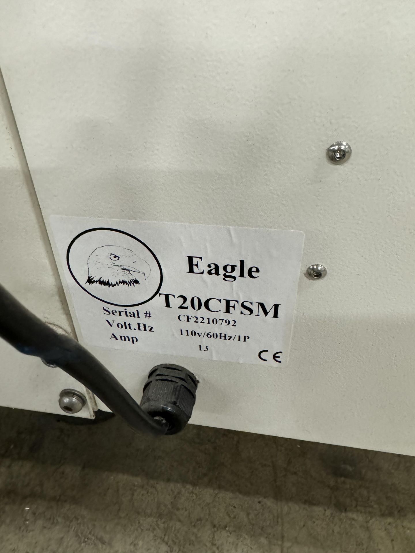 Eagle T20CFSM Case Erector S/N CF2210792 - Image 6 of 7