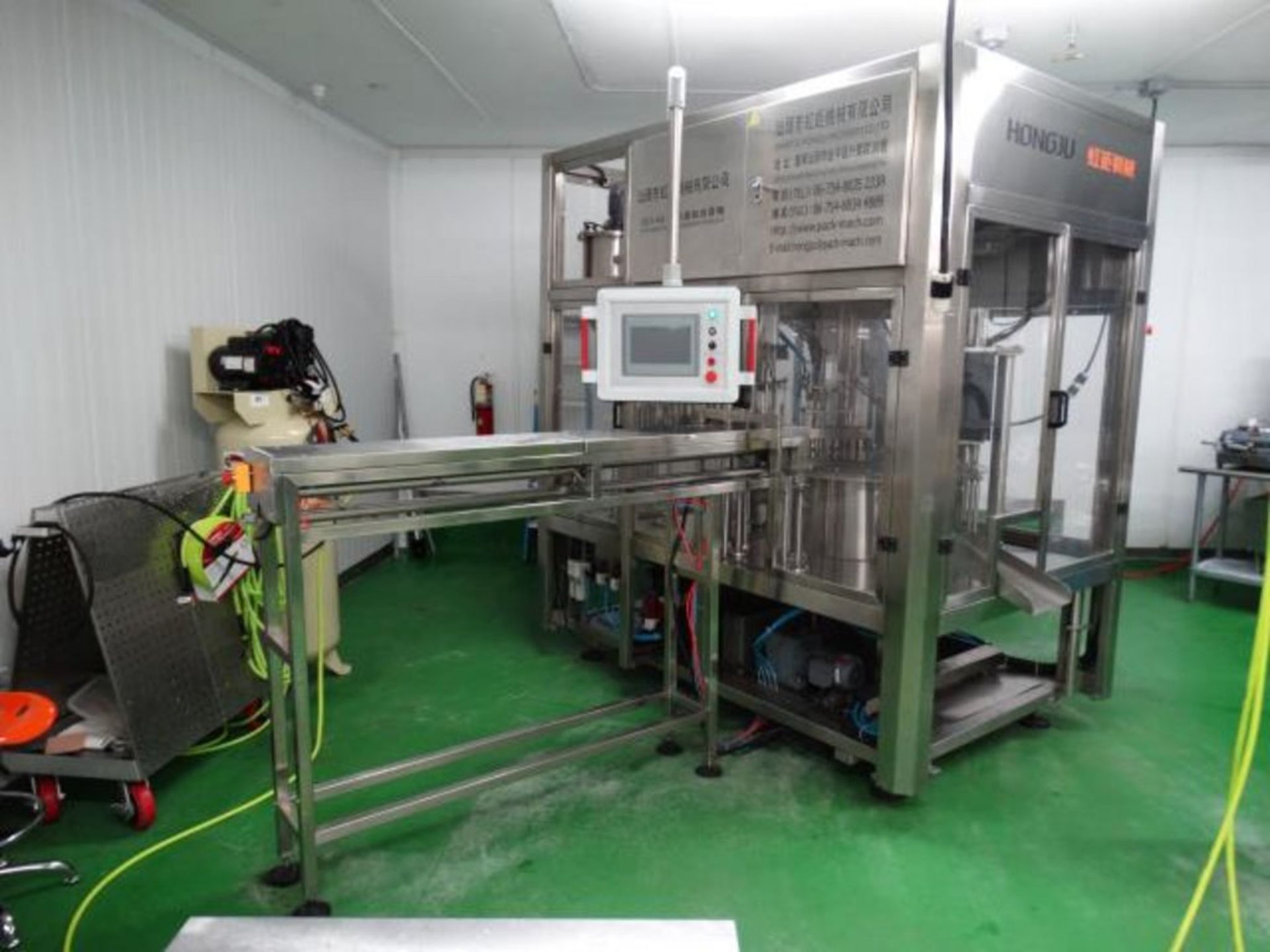 HongJU DGY 4A Filling and Cap Screwing Machine for cap Stand up Pouches - Image 2 of 48