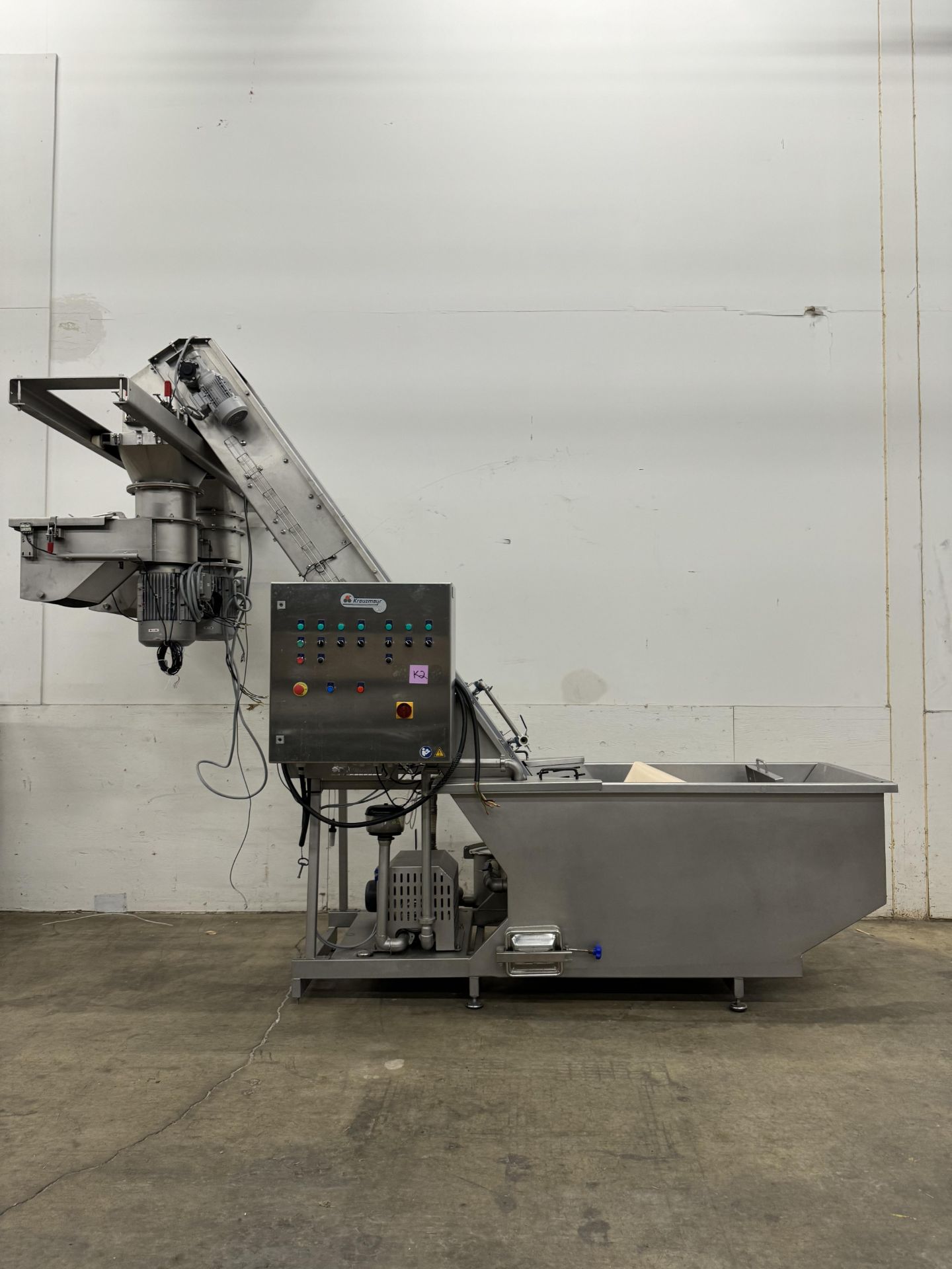 Kreuzmyer Mill Press - Includes Belt Press, Elevators and Tanks, Brush Scrubber, conveyors , pump an - Image 35 of 70