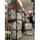 Qty. (15) Sections Pallet Racking, 16' Ht., Wire Shelves, No Contents, E