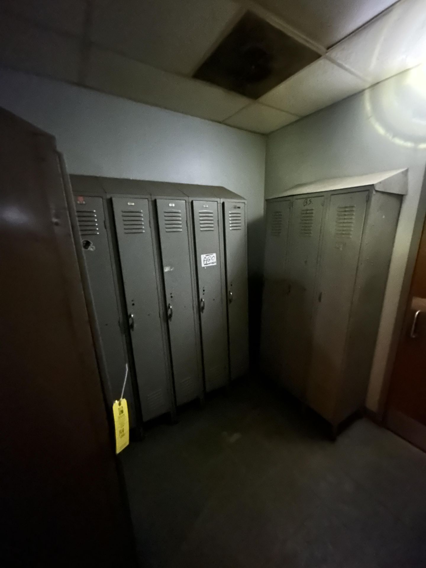 Grey Storage Lockers