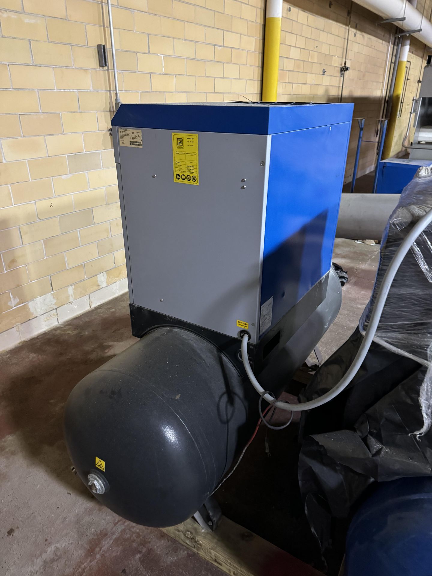 Quincy Air Compressor, Model# QGS10CSA/UL, Serial# CAI907366, Rigging ...