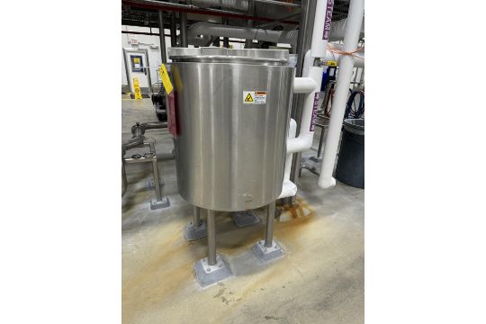 Stainless Steel Jacketed Tank, Serial# 18630, Rigging Fee $500 - Image 1 of 5