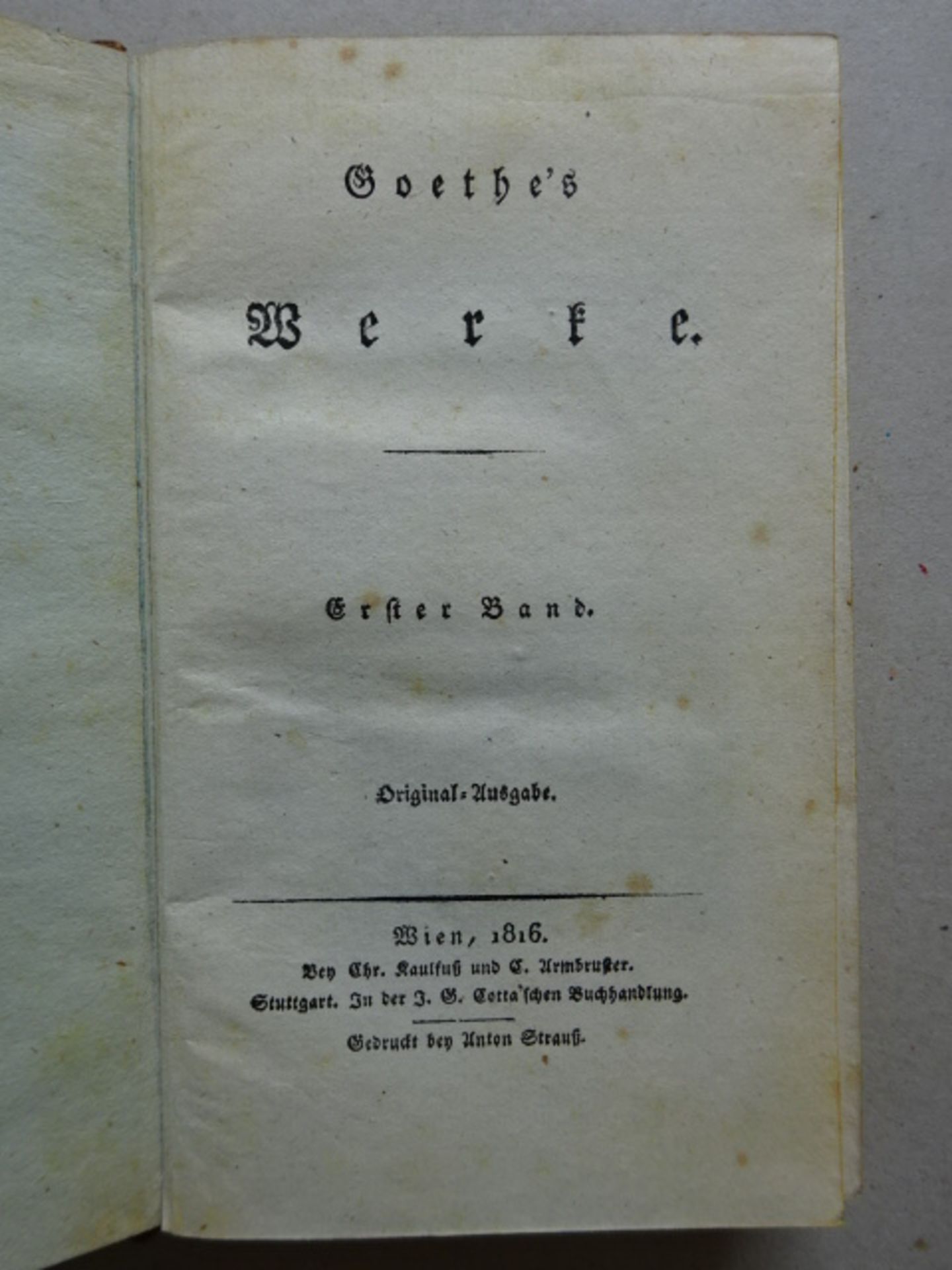 Goethe - Werke 26 Bde. - Bild 2 aus 6