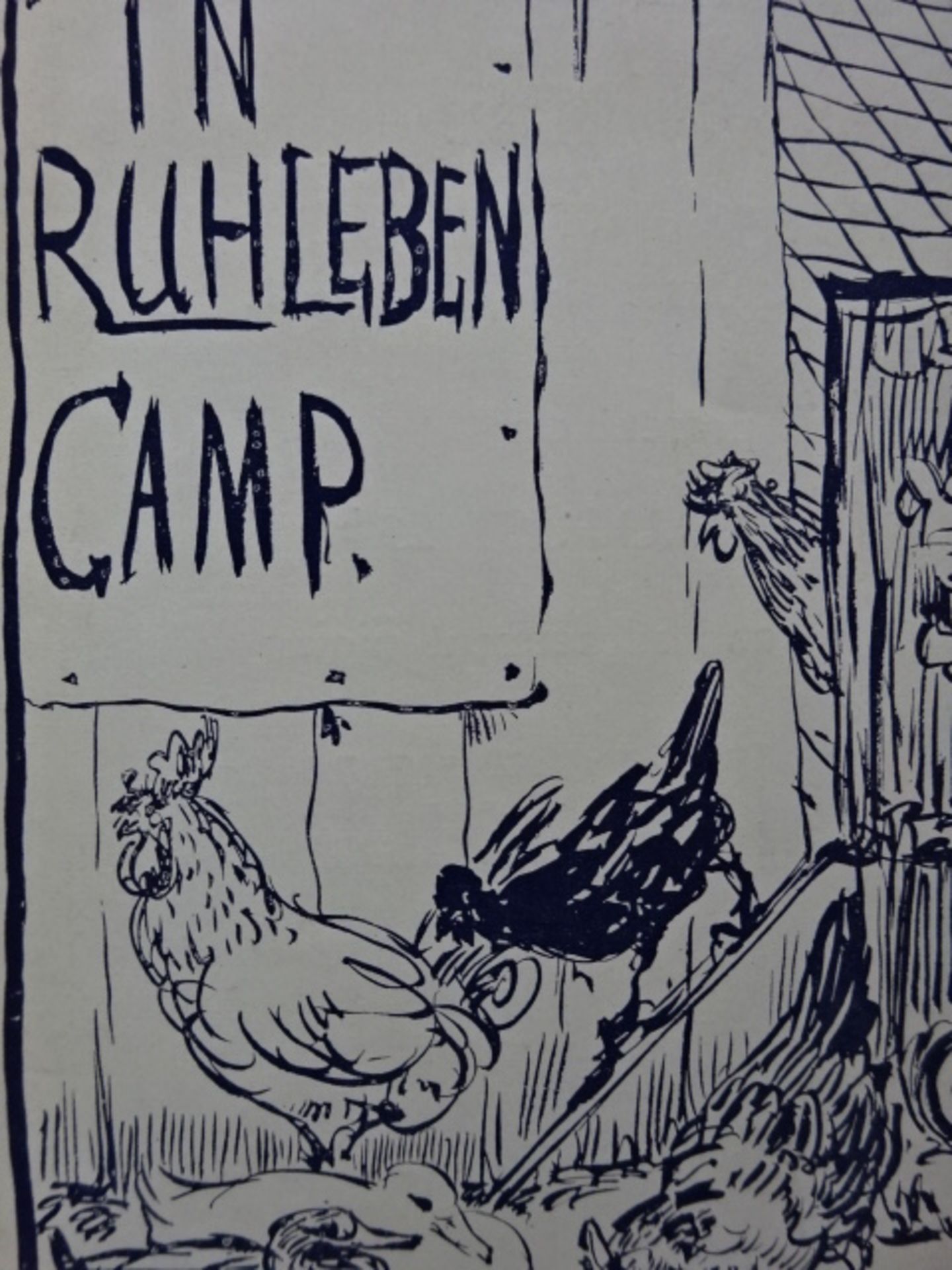 In Ruhleben Camp 1915