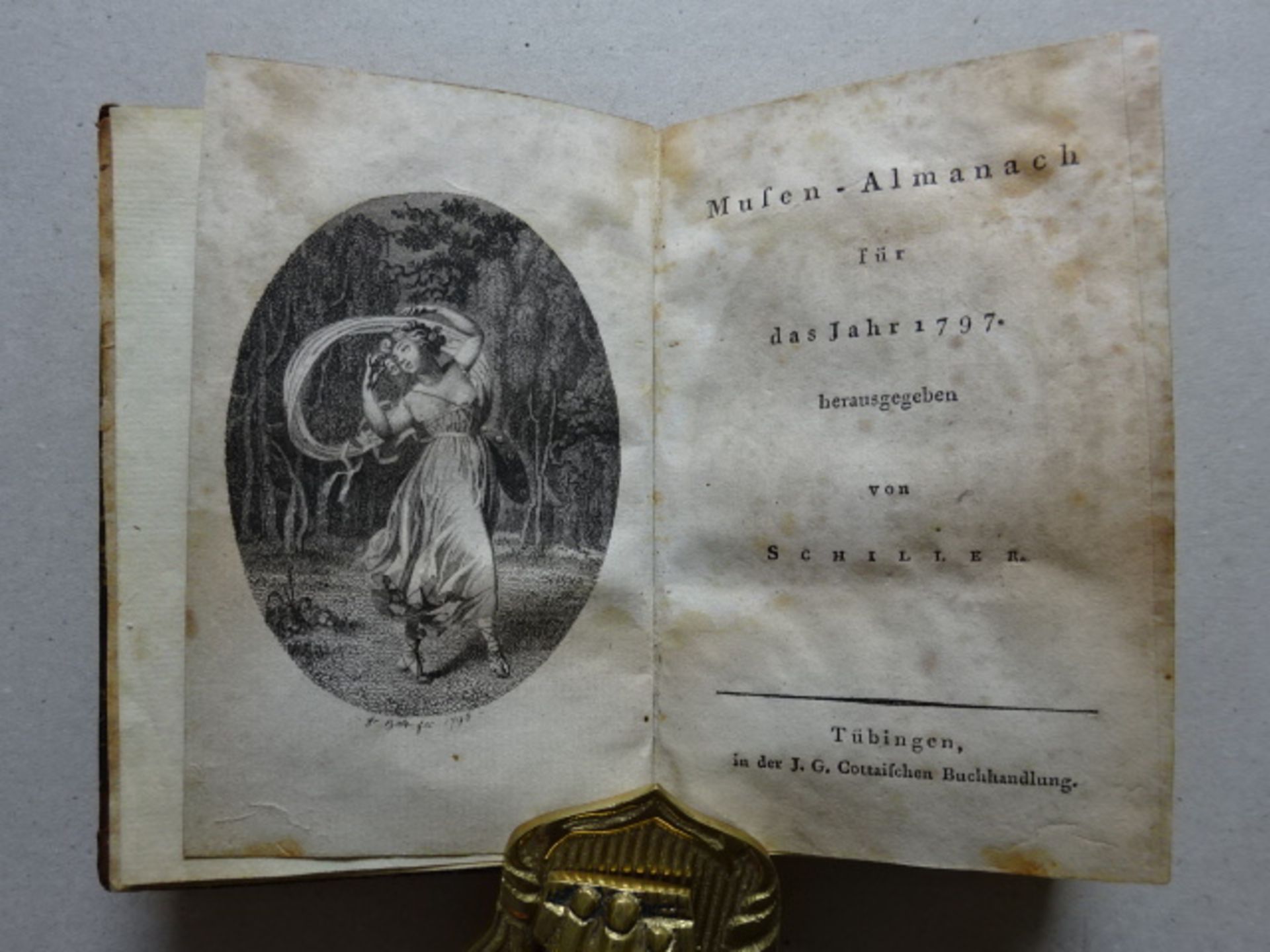 Schiller - Musen-Almanach 1797 - Image 2 of 4