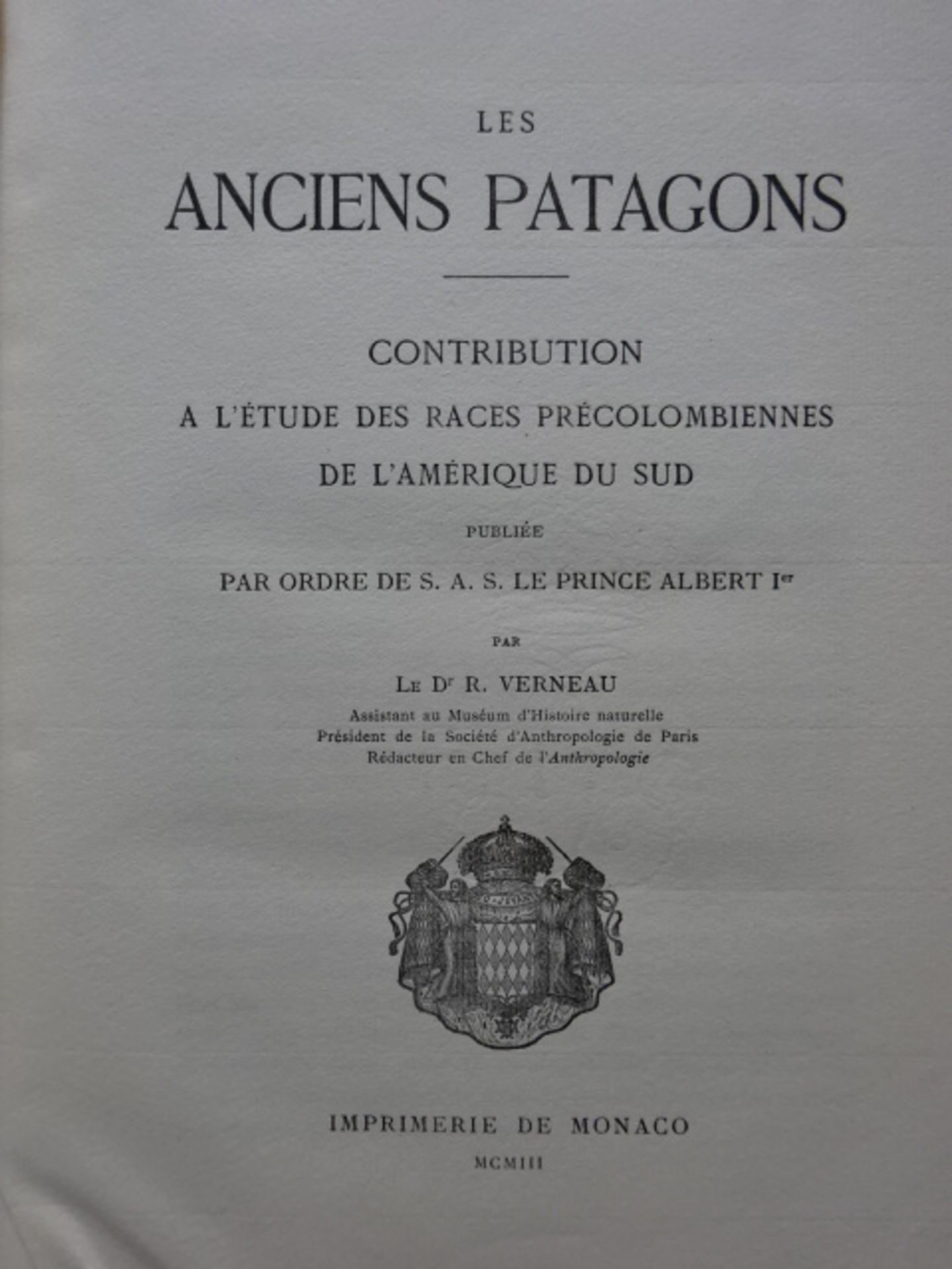 Verneau - Anciens Patagons - Bild 2 aus 6