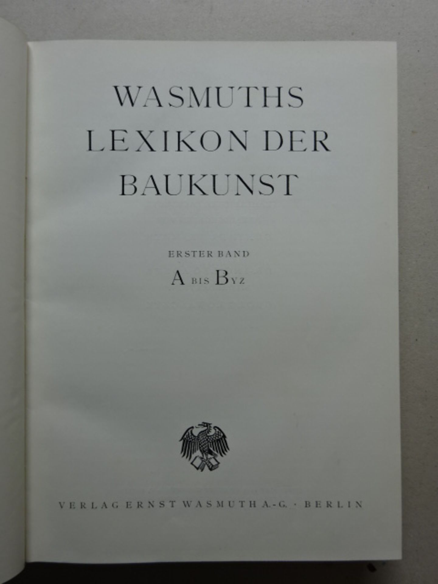 Wasmuth - Lexikon der Baukunst 5 Bde. - Bild 2 aus 4