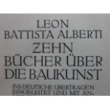 Alberti - Bücher über Baukunst