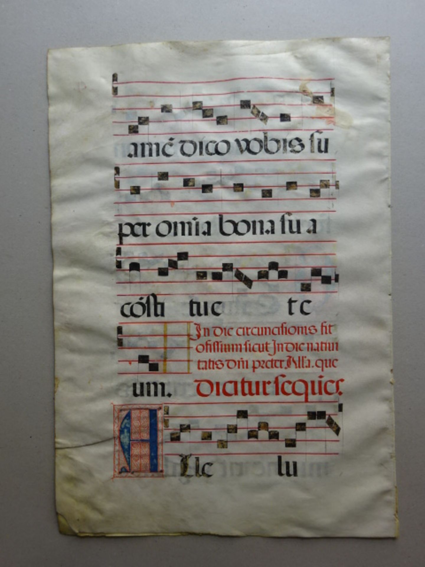 Antiphonar - 2 Choral-Doppelblätter - Bild 4 aus 6