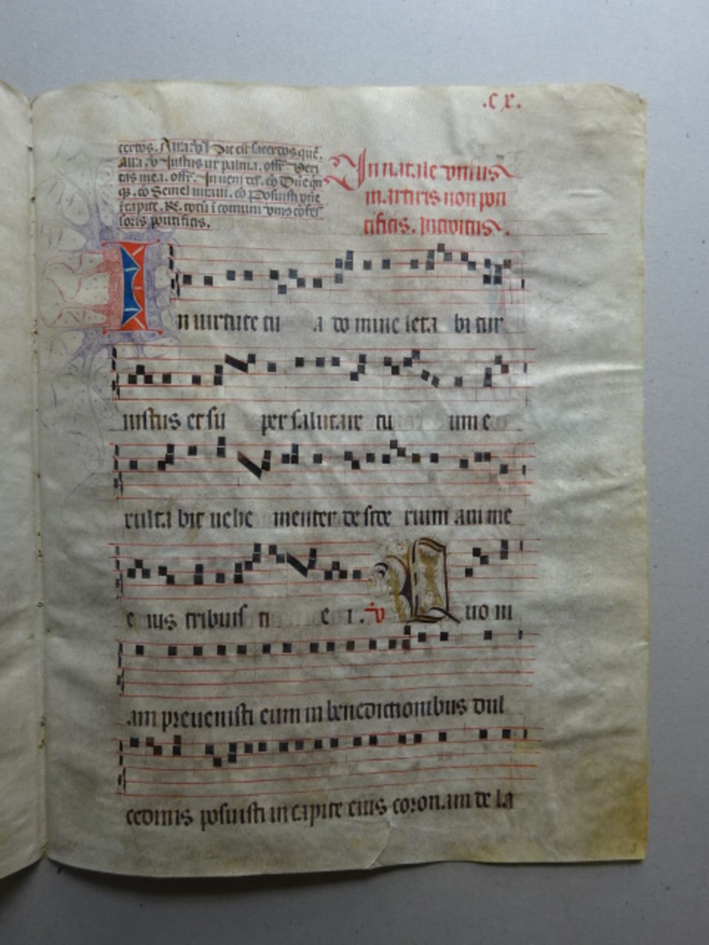 Antiphonar - 6 Choralblätter - Bild 5 aus 7