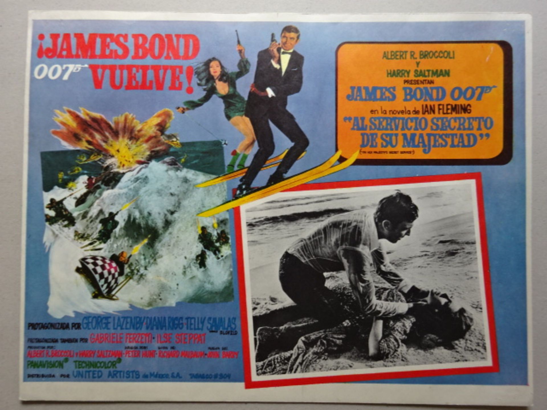 James Bond - 5 Plakate Mexiko - Bild 3 aus 4