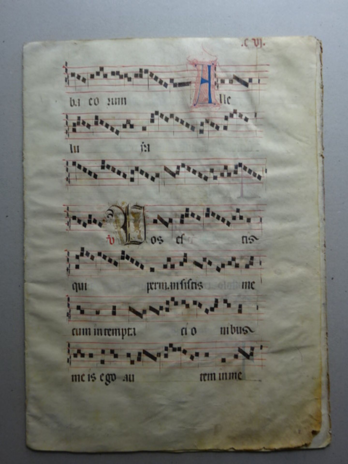Antiphonar - 6 Choralblätter - Image 6 of 7